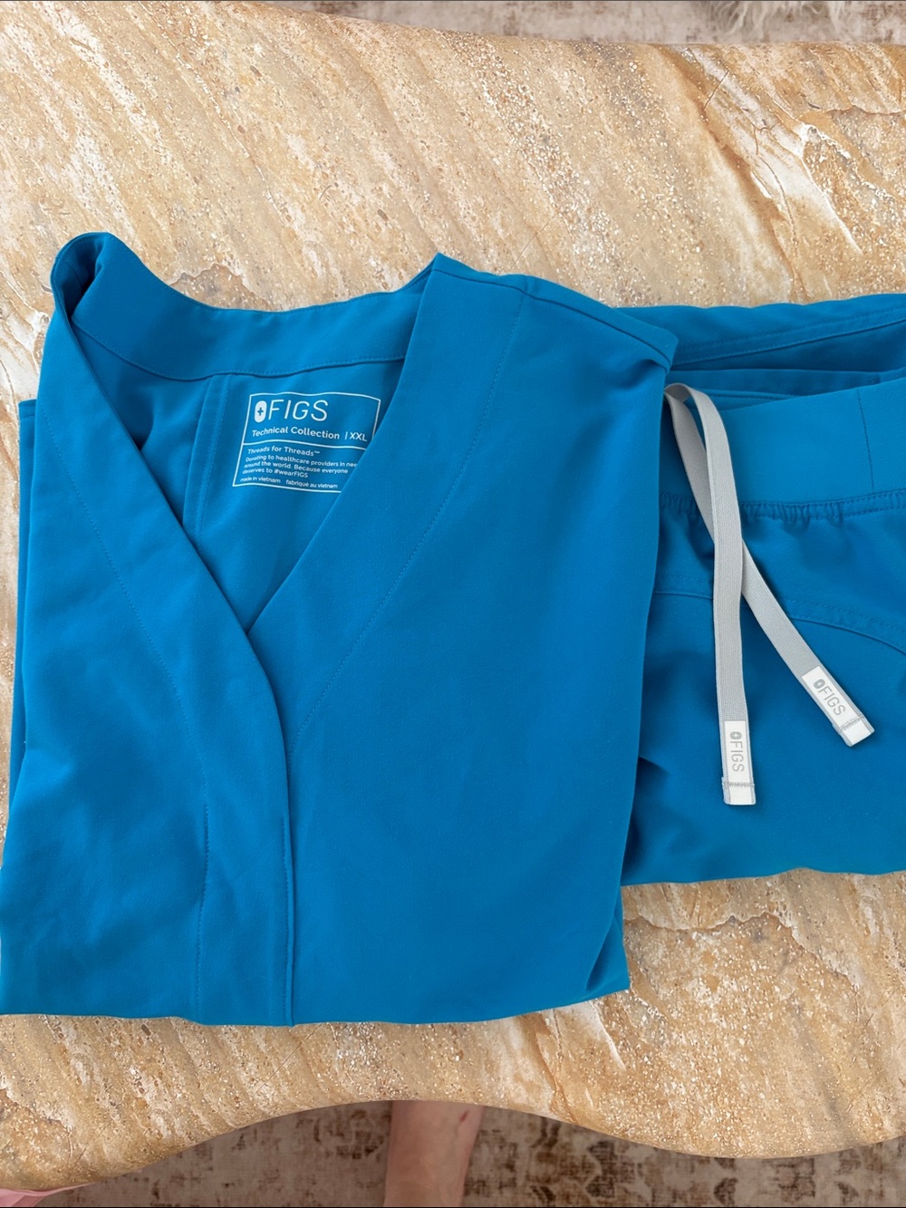 Figs Teal Women's scrub set